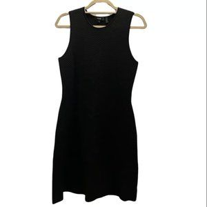 Theory black knit dress